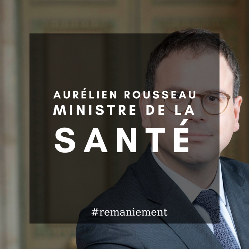 Aurélien Rousseau, nouveau ministre de la Santé Union dentaire